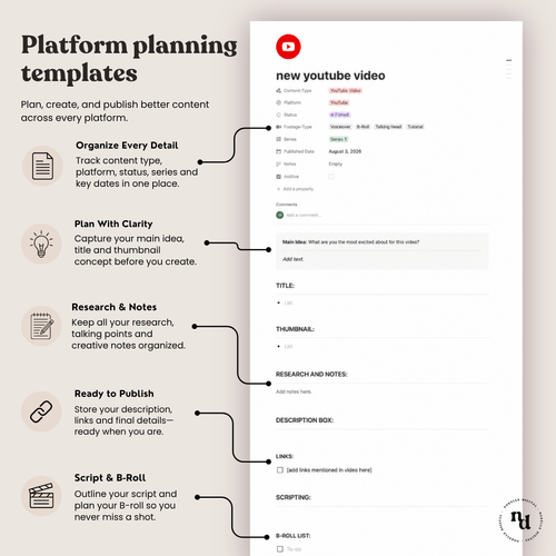 Social Media Content Planner
